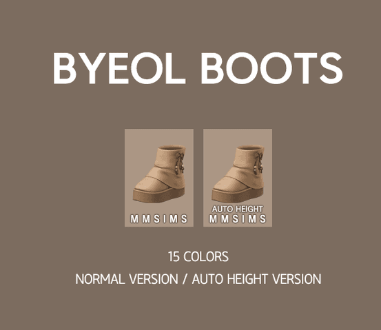 Галерея мода Ботинки Byeol boots #1